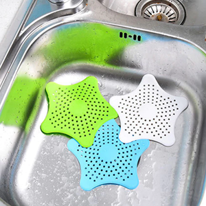 Silicone Sink Outlet Cover & Strainer – Flexible Drain Filter for Kitchen & Bathroom