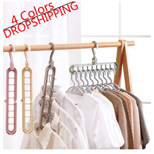 Plastic hanger organizer