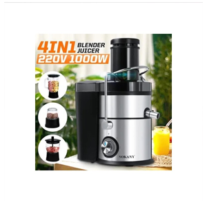SOKANY 4 IN 1 ROBOT MIXER (JUICE EXTRACTOR, MIXER ....) - 1000W