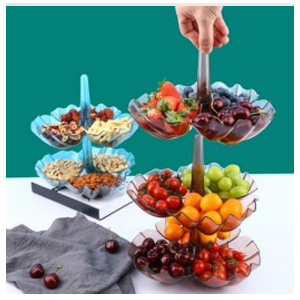 SOLID PLASTIC FRUIT DISPLAY - 03 FLOORS
