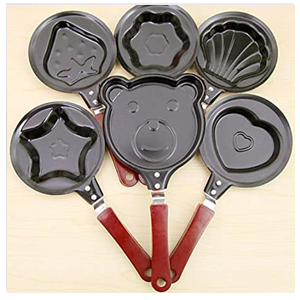 Mini omelet pans, frying pan, non-stick coating, pancakes - Image 2