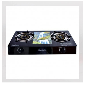 Eva gas hob, happy home, lg with glass - Image 3