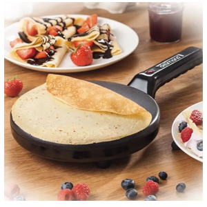 Sokany Electric Crepe Maker - Sp-5208 - 650W - 20 Cm - Black