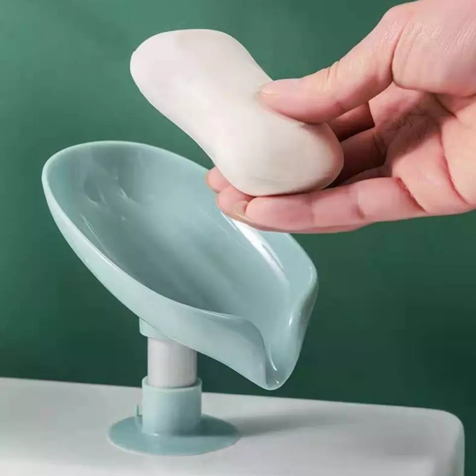 Creative Soap Box, Soap Storage Drainer, No-Puncture Suction Cup