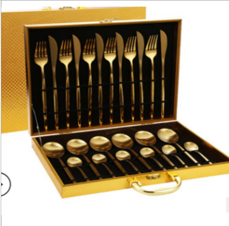 Golden Spoons,Fork and Knives
