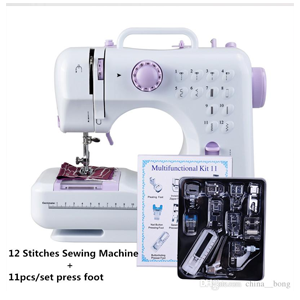 This is one of the best sewing machines for all your dresses. It has a sewing thickness of 0.3 mm - 1.8 mm. It is adjustable and drop fit. It is applicable for home use, garment stores, hotels, food shops, printing shops and manufacturing plants. It weights 2.8 kilo and it is electronic.  Power is 7.2 watt