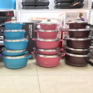 DESSINI cooking pot with granite coating for the home