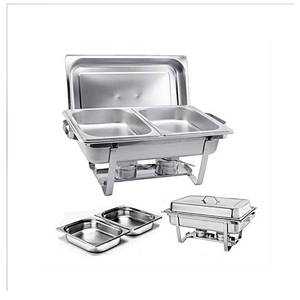 Hot Pot - 2 Compartments 11 Liters - Stainless Steel