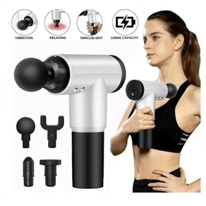 GB-820 Cordless Muscle Massage Gun for Effective 4 Head Deep Tissue Massage
