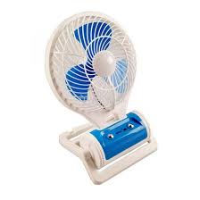 Rechargeable blue fan