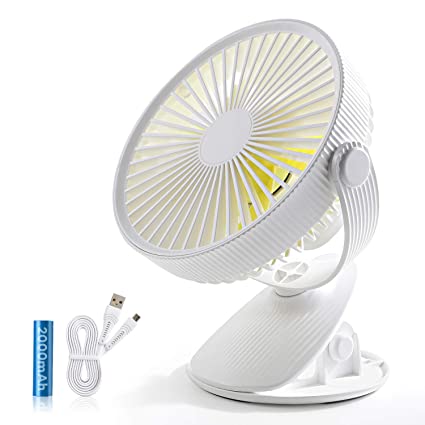 Rechargeable yellow fan