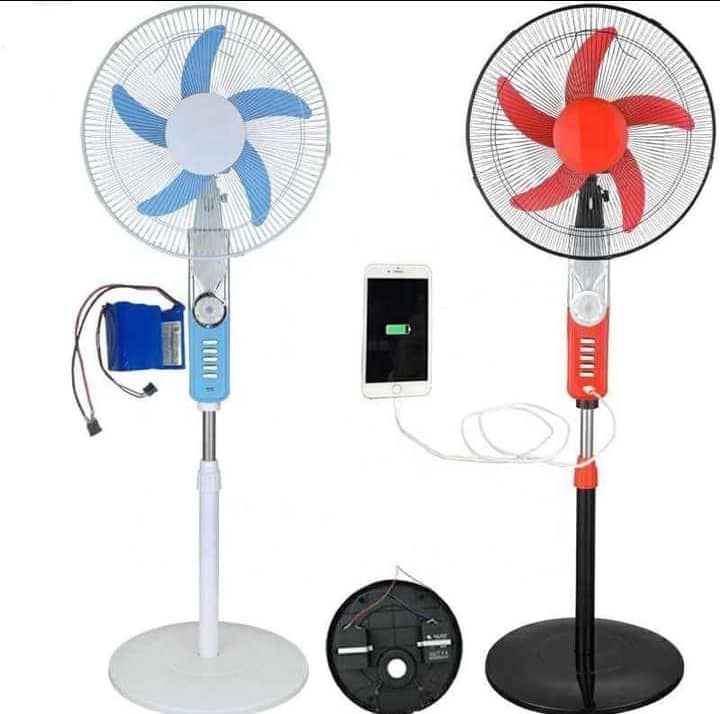 Chargeable fan