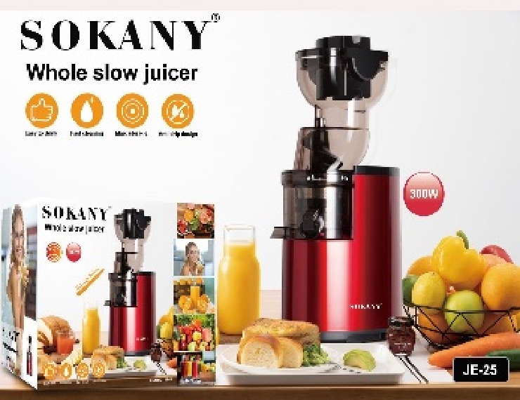 Whole slow juicer