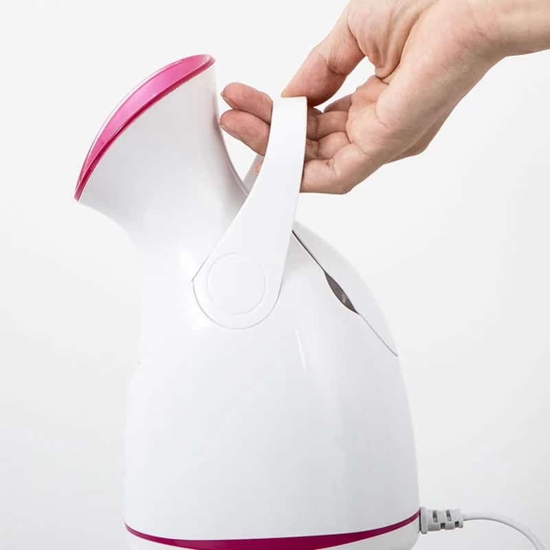 This toothbrush holder is a 3 pieces set. It is made up of plastic and it is very sustainable. It keeps your toothbrush safe from infections and bacteria's. The cup comes in multiple colors, pink, green and blue.