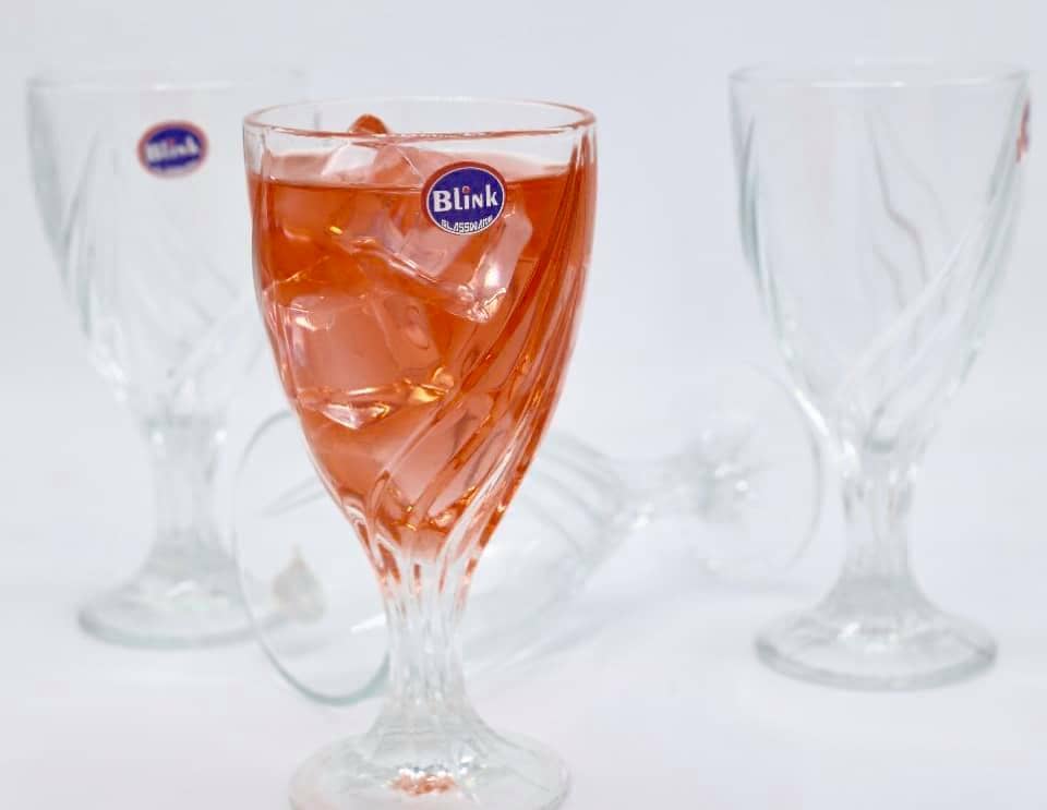 Pack of 6 glass cups