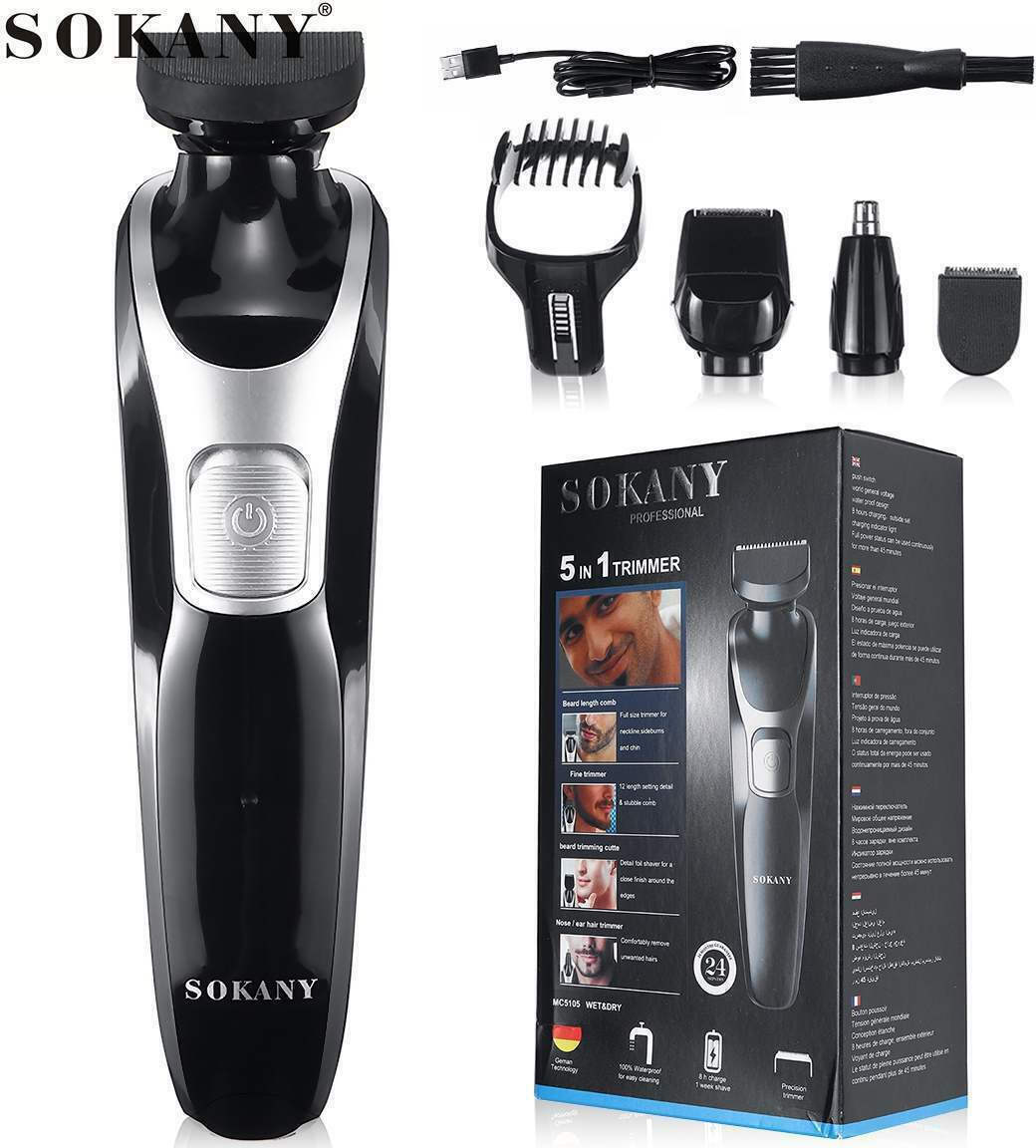 It is an electric vehicle power supply shaving machine. It can shave the hair very well. The blades are very sharp and it has a black color. It is a stainless steel and rechargeable shaving machine.