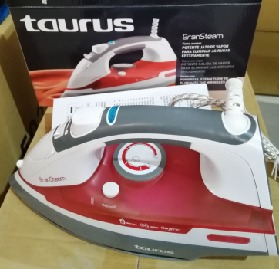 It is a hand iron that can be use for commercial purposes or at home. It is electric and automatic temperature control. It removes all wrinkles from cloths. 
