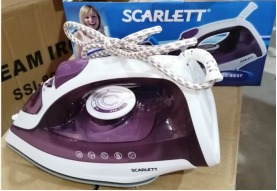 It is a hand iron that can be use for commercial purposes or at home. It is electric and automatic temperature control. It removes all wrinkles from cloths. 