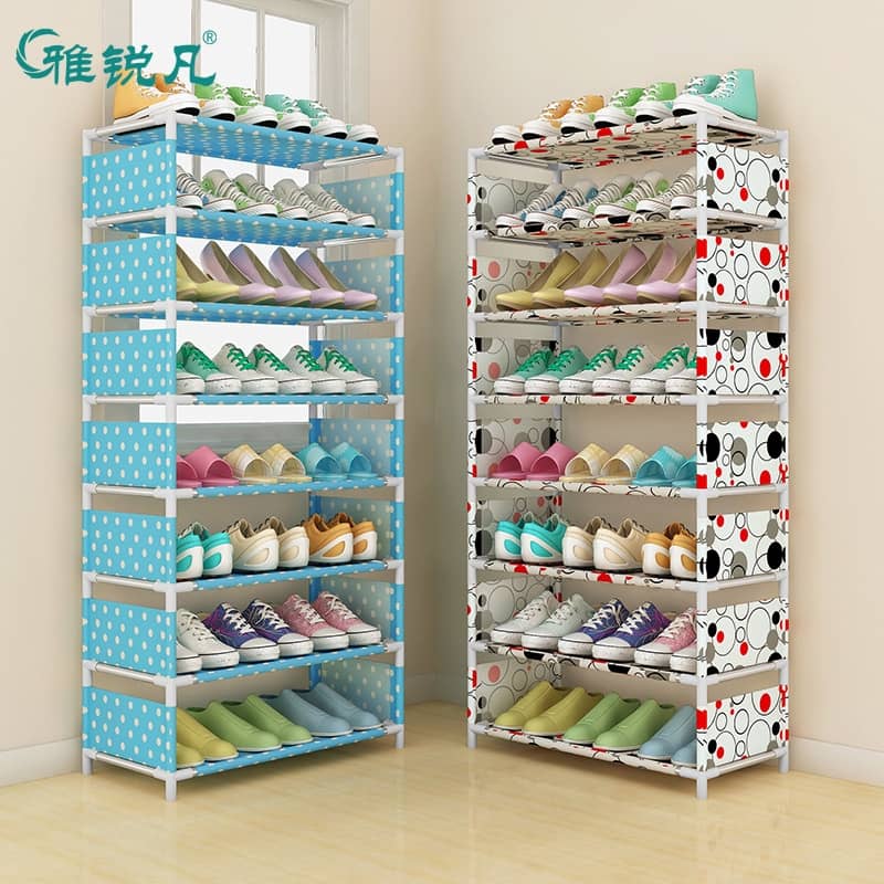 It is a very flexible and portable shoe rank. It is mountable and can easily be transported. You can dismantle and mount it easily. 