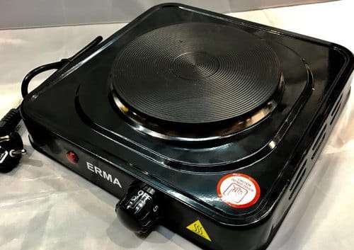 Black Hot Plate