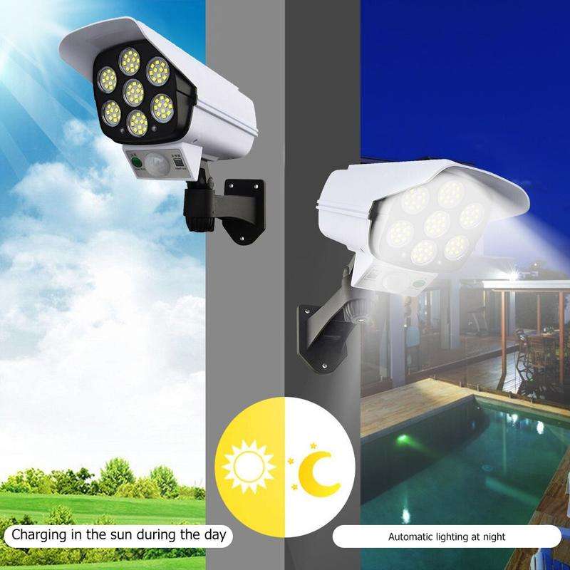 This is a security light for your gardens. Lighten and circuitry design. It is a led solar wall ligh and ir can last 6 - 8 hours. It has a battery of 3.7v, 2400mah. 140degree with motion sensor. Remote control plus a light control.