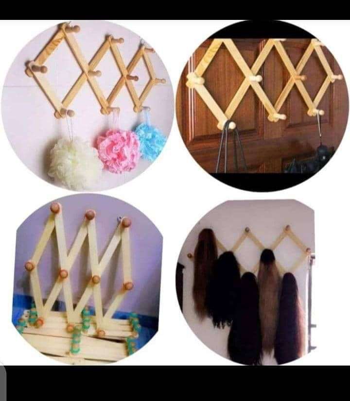 wooden hanger