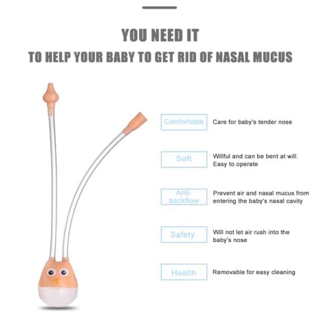 mouth suck nasal aspirator