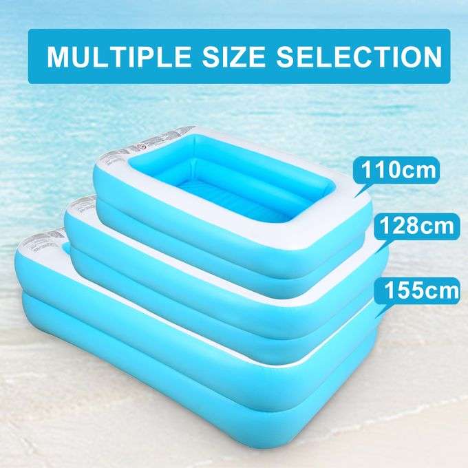 155cm double layer inflatable pool
