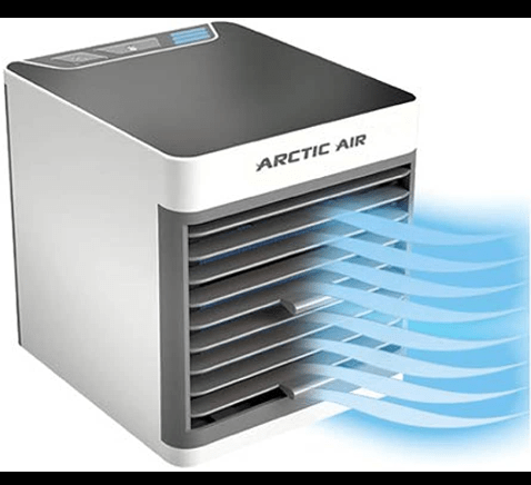 Mini Portable Air Conditioner – USB Personal Air Cooler Fan with Water Tank, Quiet Mini AC for Bedroom, Office, Car & Travel – Energy Saving Evaporative Cooling Fan