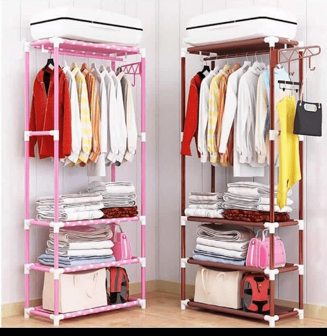  This wardrobe is portable and mountable. You can transport it to any location and its very light weight and comfortable. It presents well in your dressing room and its durable.