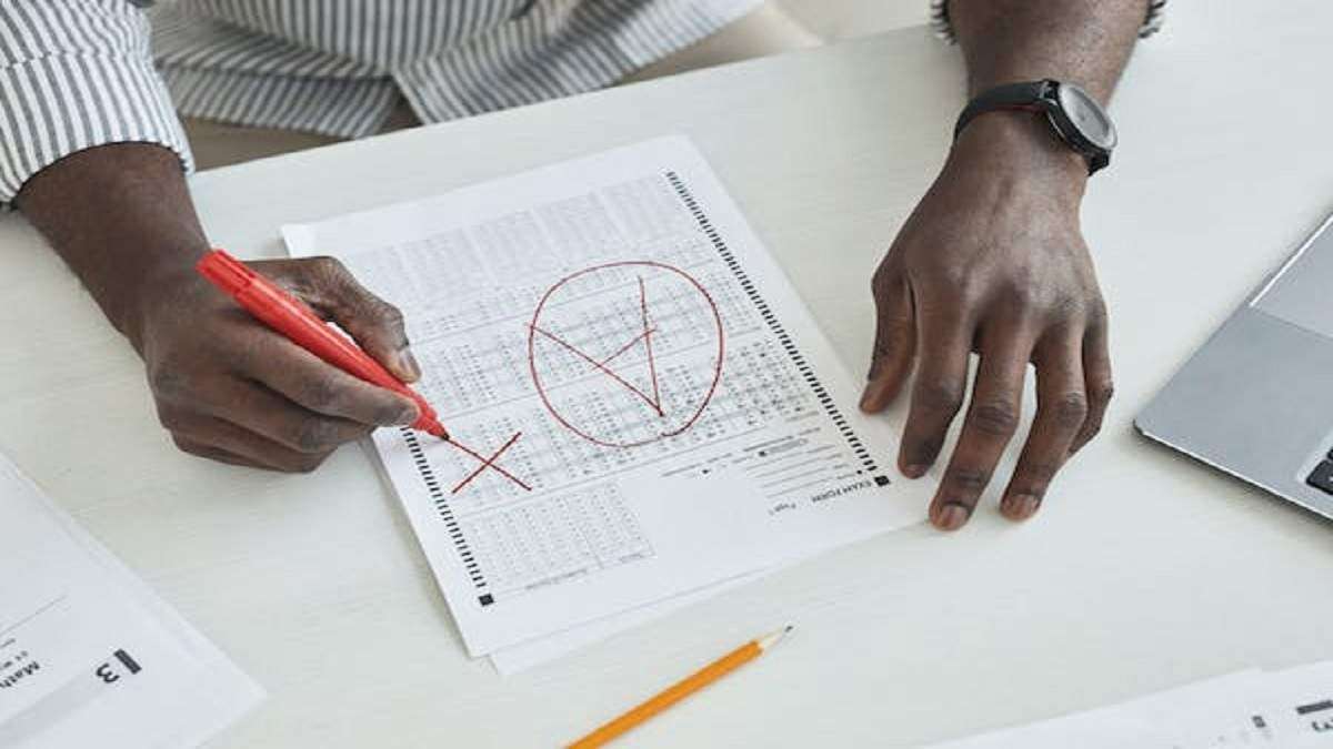 student-marking GCE
