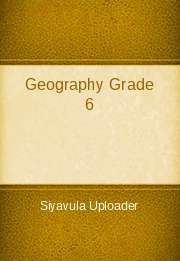 Geography Grade 6 - Download Free
