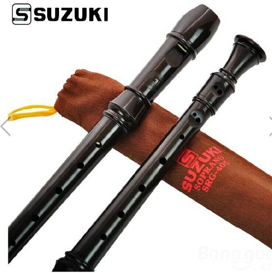 Musical Instrument SRG-405 German 8 holes Soprano Recorder