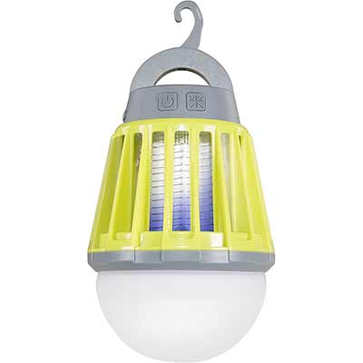 White Kaiman 2-in-1 Lantern Bug Zapper (green)