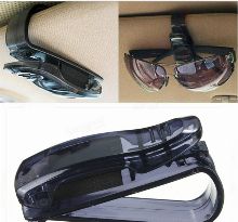 Card Ticket Holder Clip Universal Black Car Auto Sun Visor Glasses Sunglasses