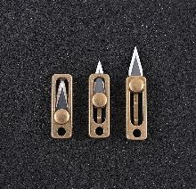 Titanium Alloy Key Chain Pendant Sharp Mini Push Knife [ New Arrival ]