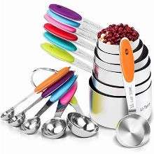 12 Pieces Measuring Cups & Spoons Set U-Taste