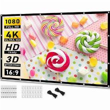 Taotique 120-inch Portable Movie Projector Screen