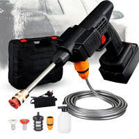 Car washer 98v is the perfect machine you need to clean your homes. You can also use it to clean your taxis and commercial Bikes. It is a perfect tool that clean deep and can get rid of mud in a second. You can use it during rainy seasons and its more efficient and effective.
