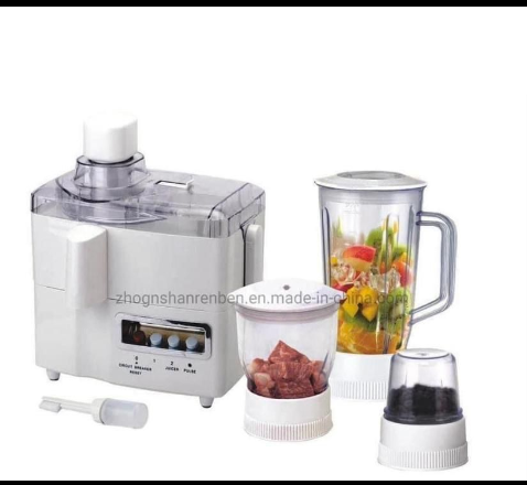 This is a 3 in 1 Blender. You can use this blender to grind both wet and dry things. You can also use it to grind fruits and make juice. It is a 1000 watt blender with a strong blade that can cut any spices well. Blends well and can last long. 