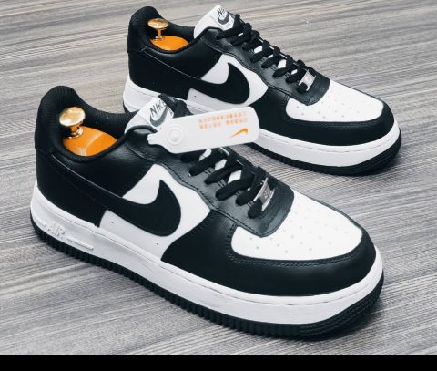 This is an original pair of sport shoe for men. It is a running shoe and at the same time a sport shoe. It can be used for outdoor walking. It is used in summer, autumn, spring and winter. It is made up of rubber. It has a white and black colors mixed. The lace are made up of black colors and they are very solid. The soles of the shoe is very strong. Its available in size 37 - size 41.