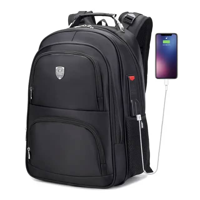 This is a quality bag for anyone and everybody. This bag is very solid and can last for a very long time. It is a flexible bag and easy to carry along. The zipper is of great quality and the bag comes in black colors. You can use for outings, sport and even for school. 34cm*16.5cm*45cm.