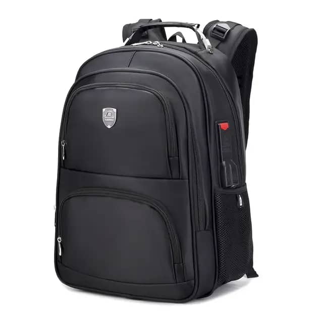 This is a quality bag for anyone and everybody. This bag is very solid and can last for a very long time. It is a flexible bag and easy to carry along. The zipper is of great quality and the bag comes in black colors. You can use for outings, sport and even for school. 33cm*19cm*47cm.