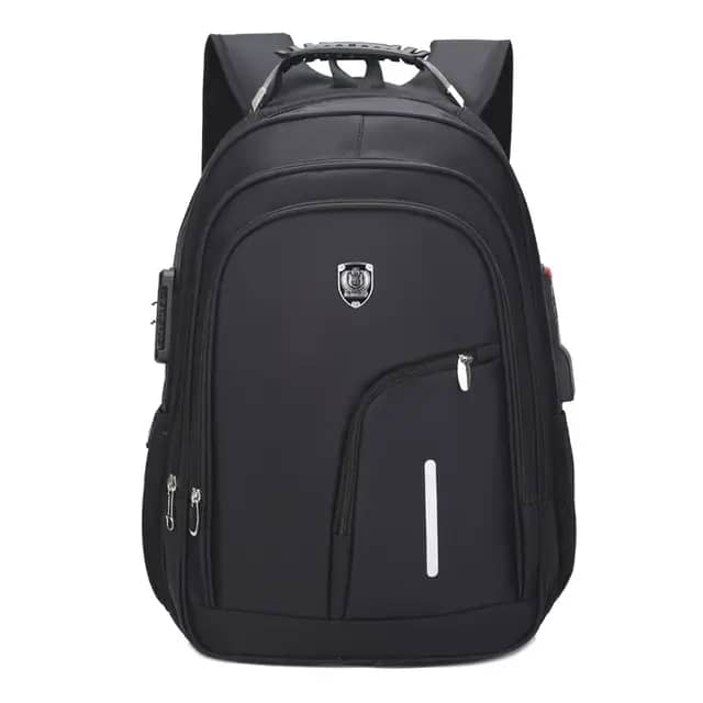 This is a quality bag for anyone and everybody. This bag is very solid and can last for a very long time. It is a flexible bag and easy to carry along. The zipper is of great quality and the bag comes in black colors. You can use for outings, sport and even for school. 33cm*19cm*47cm.