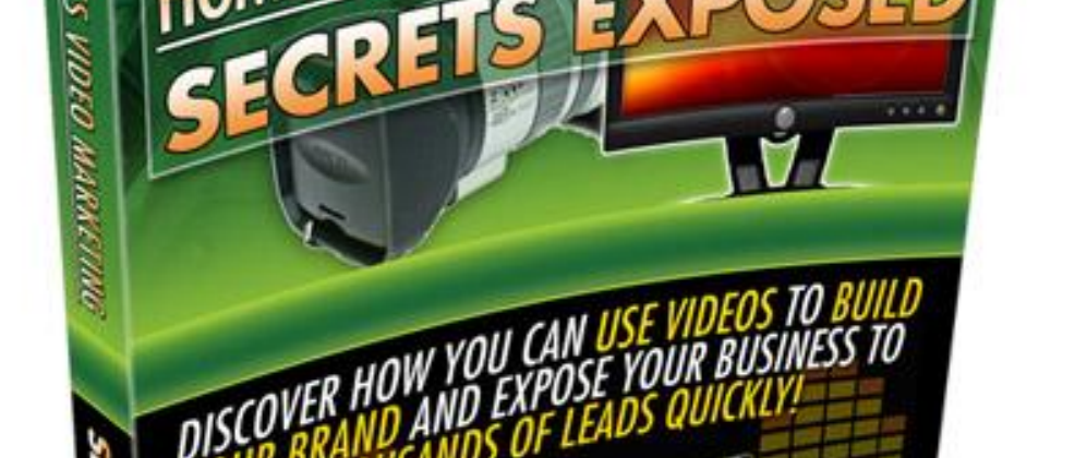 Welcome to “Home Business Video Marketing Secrets Exposed”! In this book, you will learn about everything you need to use simple videos to make massive money in your home based business!