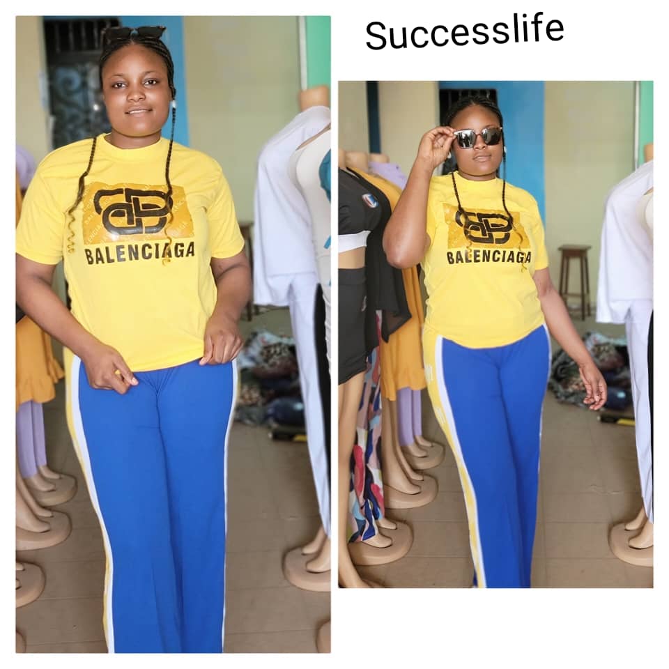 This is one of the best women's wear in stock. It is of greater quality and it is a hot cake. It is made up of quality material and this material can last for a very long time. Available in several colors. Sizes - L, M, XL, XXL,XXXL.