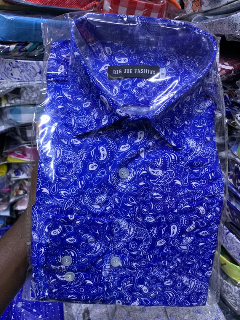 This is one of the best shirts in stock. It is of greater quality and it is a hot cake. It is made up of quality cotton 100% and it can last for a very long time. It Can not easily tear because it is solid. Available in L, M, XL, XXL,XXXL.