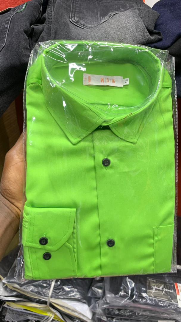 This is one of the best shirts in stock. It is of greater quality and it is a hot cake. It is made up of quality cotton 100% and it can last for a very long time. It Can not easily tear because it is solid. Available in L, M, XL, XXL,XXXL.