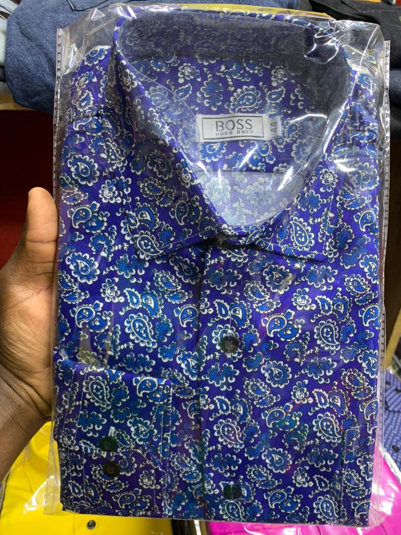 This is one of the best shirts in stock. It is of greater quality and it is a hot cake. It is made up of quality cotton 100% and it can last for a very long time. It Can not easily tear because it is solid. Available in L, M, XL, XXL,XXXL.