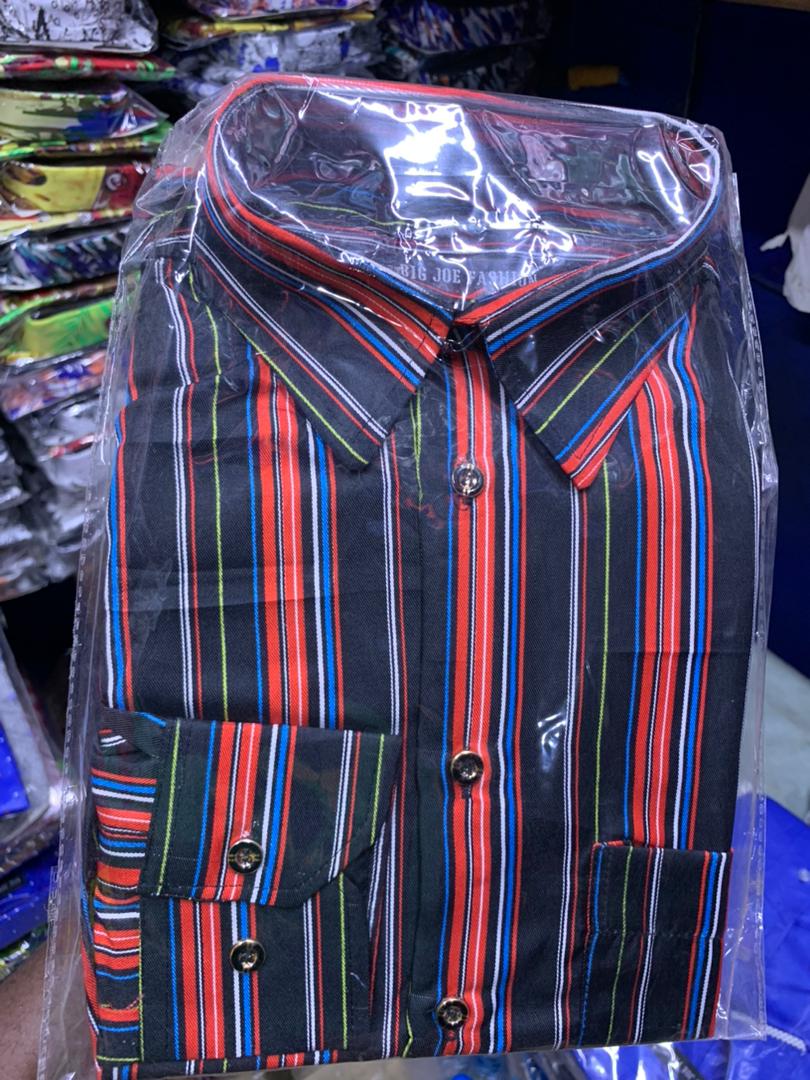 This is one of the best shirts in stock. It is of greater quality and it is a hot cake. It is made up of quality cotton 100% and it can last for a very long time. It Can not easily tear because it is solid. Available in L, M, XL, XXL,XXXL.
